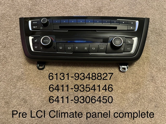 BMW F33 F80 M3 F83 M4 Trim A/C Operating Unit Climate Control Cover ...