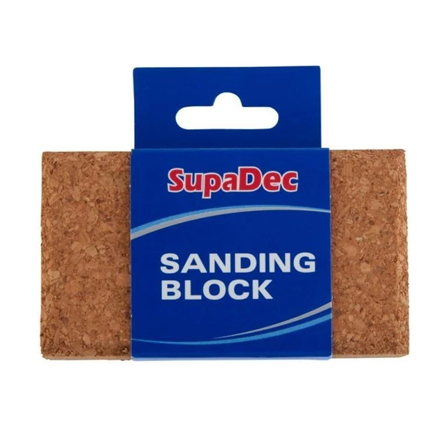SupaDec Decorator Cork Sanding Block (ST6867)