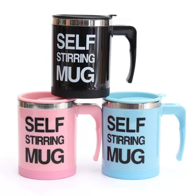 Auto Mixing coffee cup Stainless Electric Lazy Self Stirring Mug Tea Mug