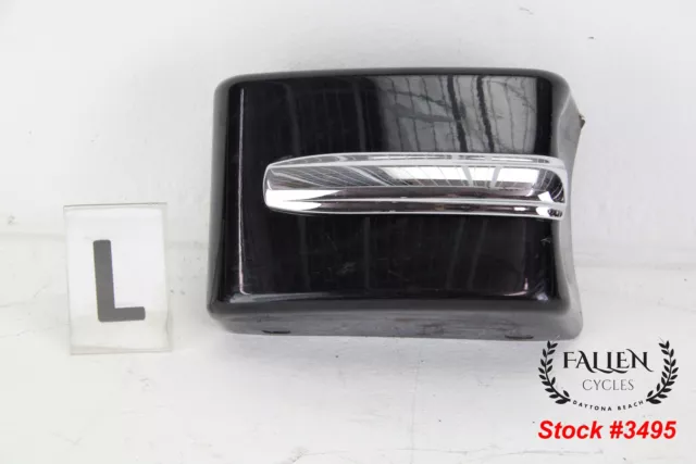2013 Harley Dyna Black Left Side Electrical Panel Cover 66361-12