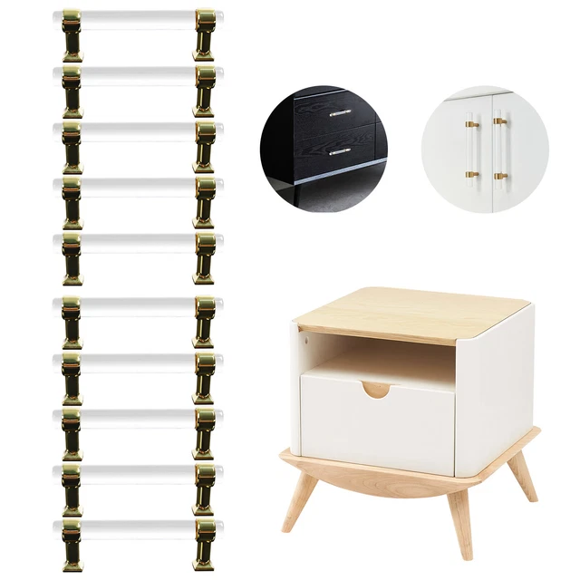 Acrylic Cabinet Knobs Drawer Pull Kitchen Cabinet Clear Handles Cabinet Hardware