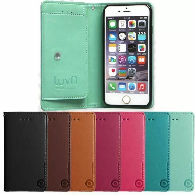 Luvn Hidden Pocket Wallet Case for Samsung Galaxy A71 A51 A31 A21s