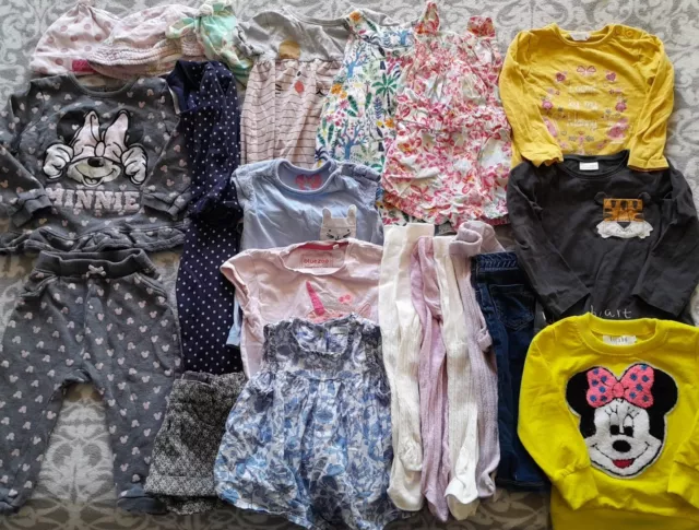 Bundle Of Girls Clothes 12-18 Months Inc Next Mini Club Debenhams Tu Etc