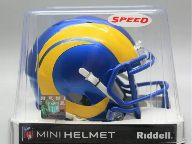 Nfl Los Angeles Rams Riddell Mini Speed Helmet  American Football