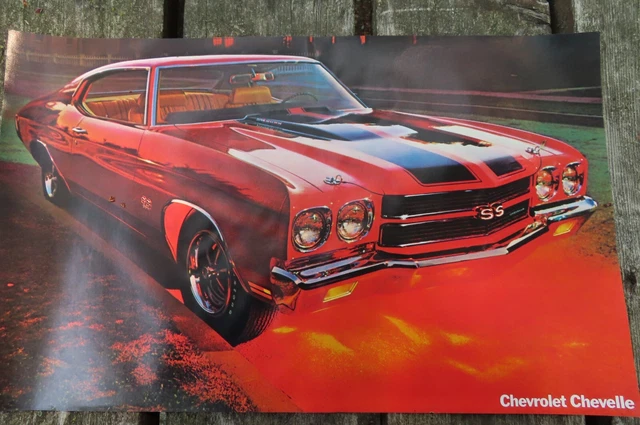 1970 CHEVROLET CHEVELLE SS 396 DEALER Brochure Nos 1970 CHEVROLET CHEVELLE SS 396 DEALER Brochure Nos