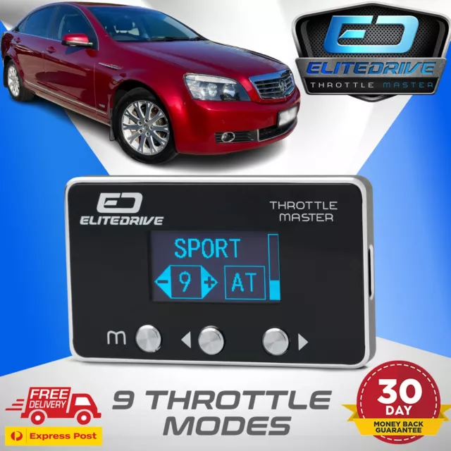 ELITEDRIVE THROTTLE CONTROLLER for Holden Statesman WM 2006 2013 9 Modes EUR 158,23