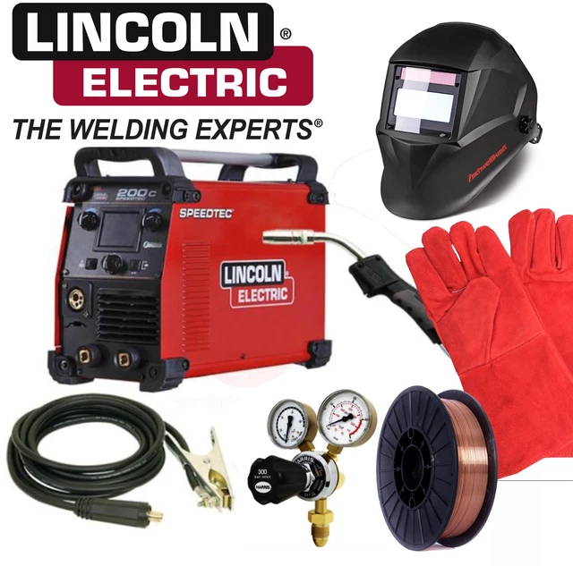 LINCOLN ELECTRIC SPEEDTEC 200C Multi Process Welder 200AMP MIG TIG ARC