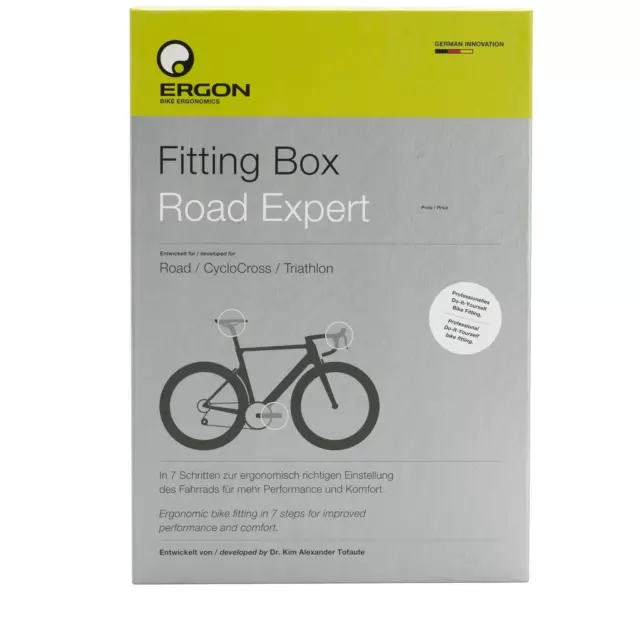 Ergon Fitting Box Road Expert Einstellhilfe Komfort Performance Anpassung Bike
