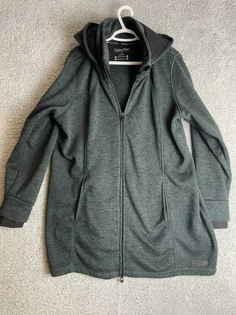 Calvin Klein Performance Detachable Hood Jacket Hoodie Size 3XL Headphone Access
