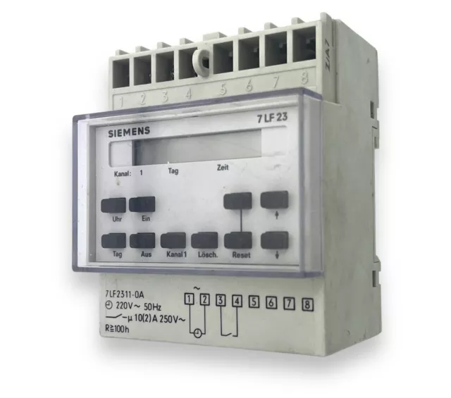 Siemens 7LF2311-0A / timer digitale / 7 LF 23 / 11-0A / 11-OA