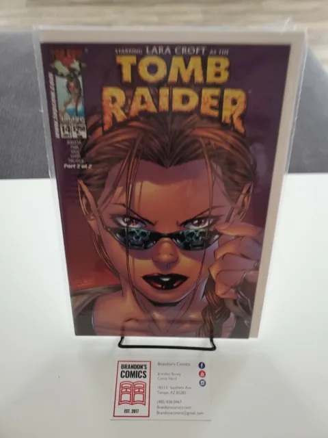 Lara Croft Tomb Raider The Series Comic Book Top Cow Vol 1 Issue 14 July 2001