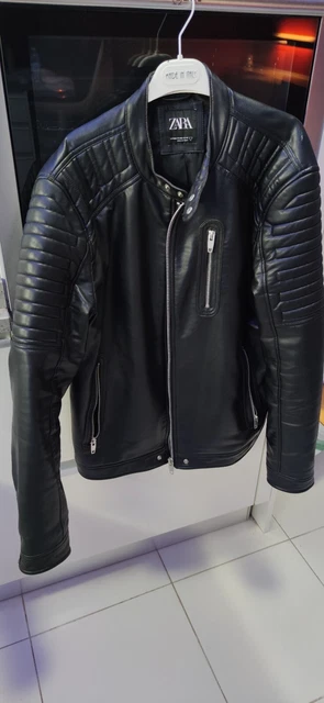 giubbotto di pelle zara uomo