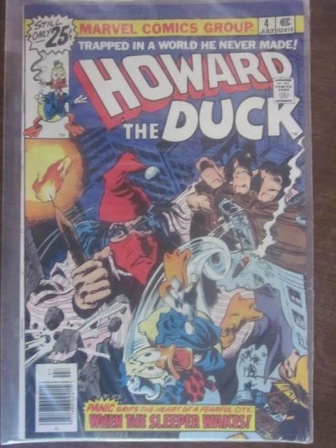 Howard The Duck #4 Marvel Comics July 1976 Steve Gerber Gene Colan