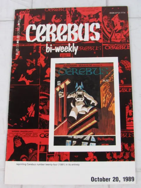 Cerebus Bi-Weekly #24 Oct. 1989 Aardvark-Vanaheim