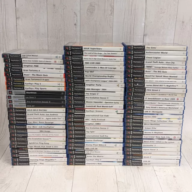 Individual Playstation 2 Games SONY PS2 Multibuy! *UPDATED*