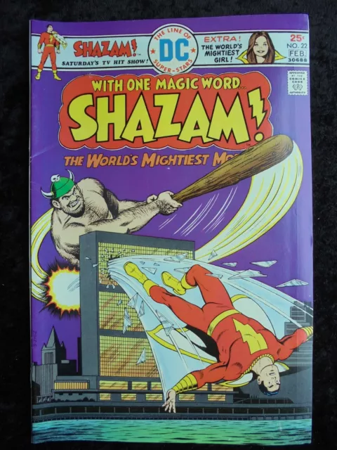 Shazam #22 1976 Dc Comic Captain Marvel Comic Book High Grade Cgc It!