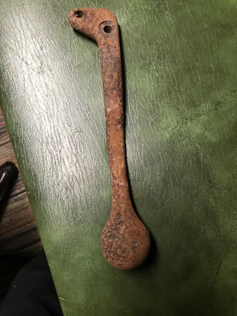 Antique Cast Iron  Clutch Handle for A Dandy Boy Lawn Tractor (very Old)