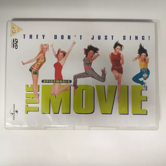 Spice World The Movie DVD Spice Girls Film (H17)