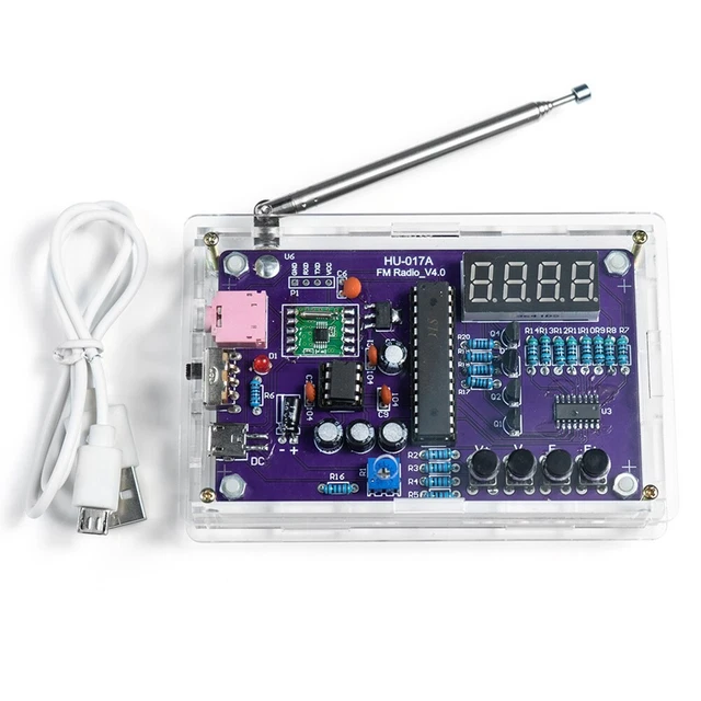 MODULE R CEPTEUR RADIO FM RDA5807S avec affichage par tube num rique ...