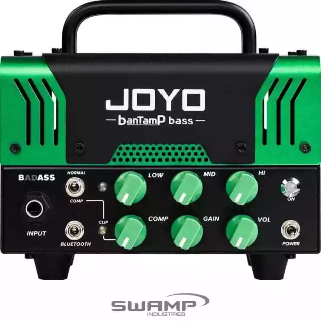 JOYO banTamP "BaDass" 50 Watt Hybrid Tube Bass Amplifier Head Compressor Gain BT