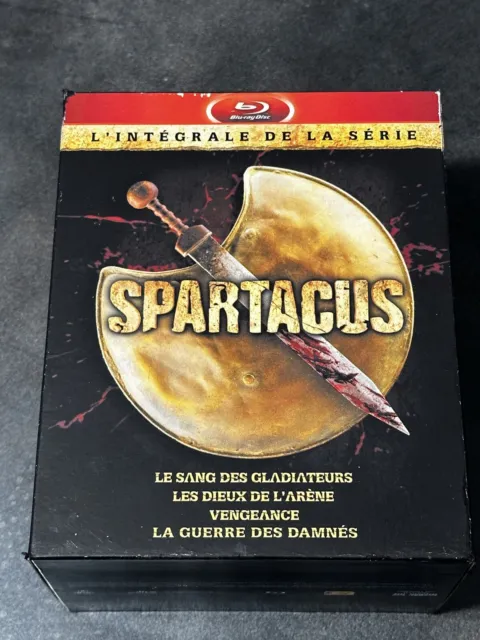 Spartacus L’integrale De La Serie Coffret 15 Bluray Saisons 1 A 4 France