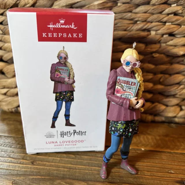 HALLMARK KEEPSAKE 2022 LUNA LOVEGOOD Limited Edition Ornament Harry