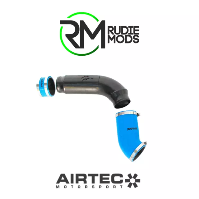 AIRTEC Ford Focus RS Mk3 High Flow Induction Pipe black and Silicone joiners