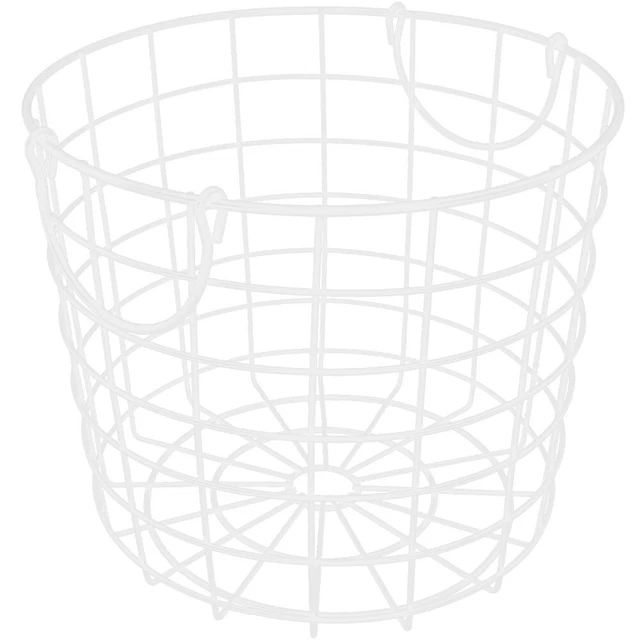 Iron Wire Laundry Hamper Dirty Laundry Hamper Cart Clothes Storage Basket Home