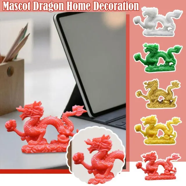Chinese Feng Shui Dragon Statue Figurine Home Decoration Success[Gift Fo M7Y7