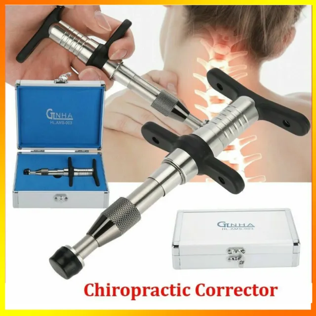 Chiropractic Spine Adjusting Corrector Back Activator Massage Therapy Accessory