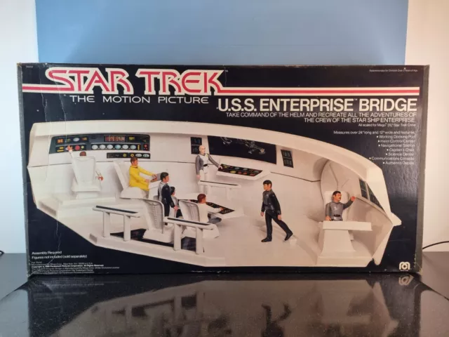 Vintage Star Trek The Motion Picture USS Enterprise Brdge Set Mego Corp Sealed !