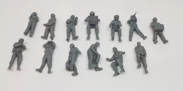 1/43 Us   Tank  Crews  Ww2