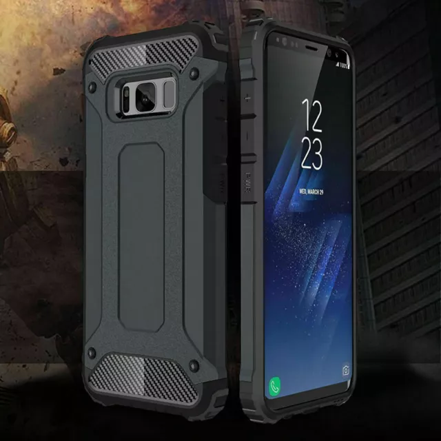 2019 Case For Huawei Y6 2019 Bumper Tough Hard Armor Cover