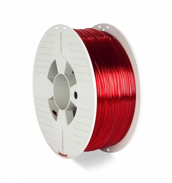 Verbatim 3D FILAMENT PET-G 1.75MM RED TR :: 55054  (Consumables > 3D Printer Con