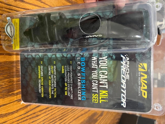 NAP Apache Predator Bow Fishing LED Stabilizer up to a 100 yards