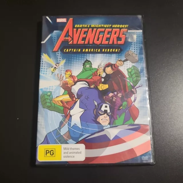 Marvel - The Avengers - Captain America Reborn (DVD, 2010)