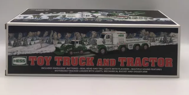 2013 Hess Toy Truck And Tractor - Mint In Box~Never Removed~Collectors Edition