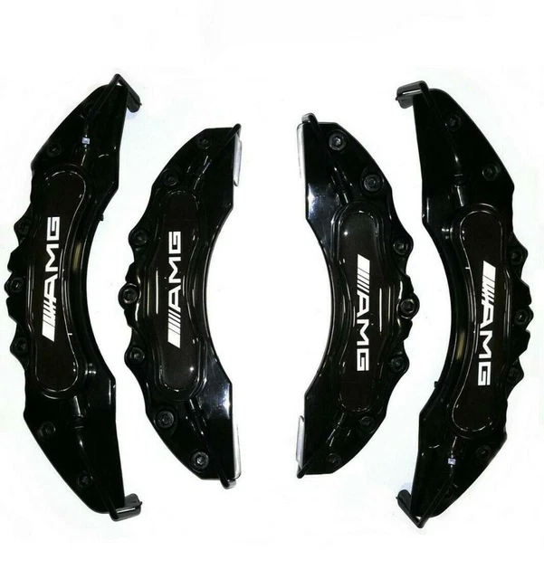 MERCEDES AMG BRAKE Caliper Covers Set Kit Front & Rear Black W211 W212