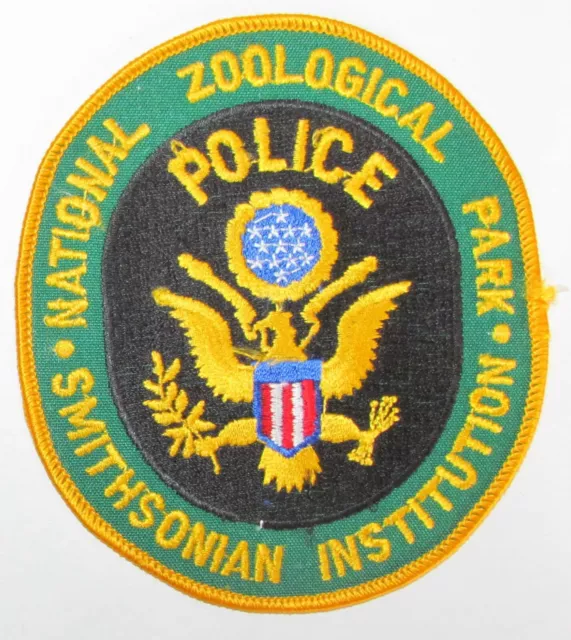 Washington DC US Smithsonian National Zoo Park Federal Police Patch
