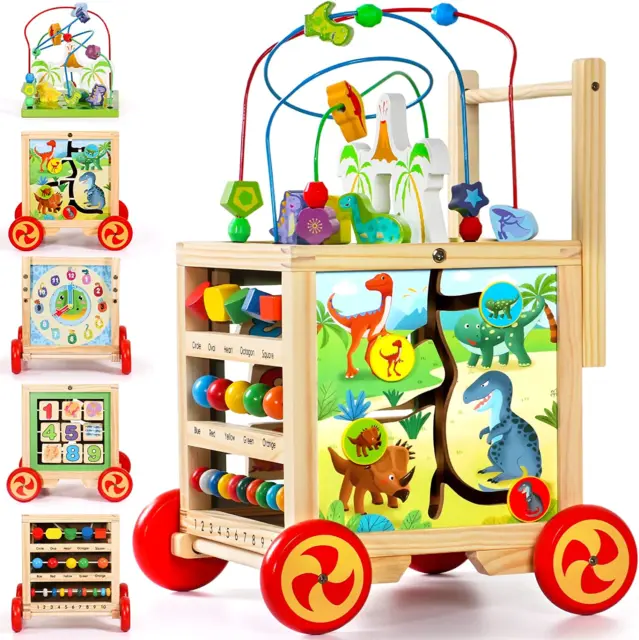 Juguetes Baby Walker para 1 niño de 1 año niña, juguetes Montessori para 1 niño de 2 años Wa...