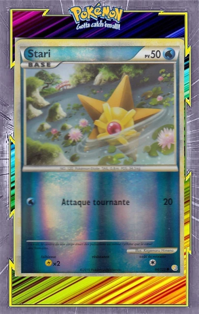 Stari Reverse - HS01:HeartGold SoulSilver - 84/123 - Carte Pokemon Française