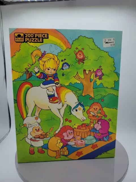 1983 Vintage Rainbow Brite 200 Piece Jigsaw Puzzle - NEW IN BOX