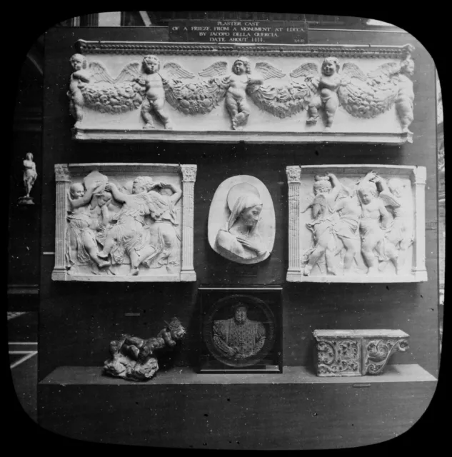 Magic Lantern Slide KENSINGTON ART MUSEUM NO40 C1888 PHOTO V&A VICTORIA & ALBERT