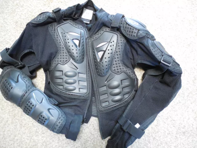 Fox Racing YOUTH Titan Sport Jacket Motorcross Protective Gear Black