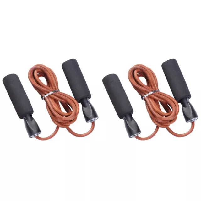 Adjustable Cotton Skipping Rope for Kids & Adults - Weighted & Fitness Jump Rope