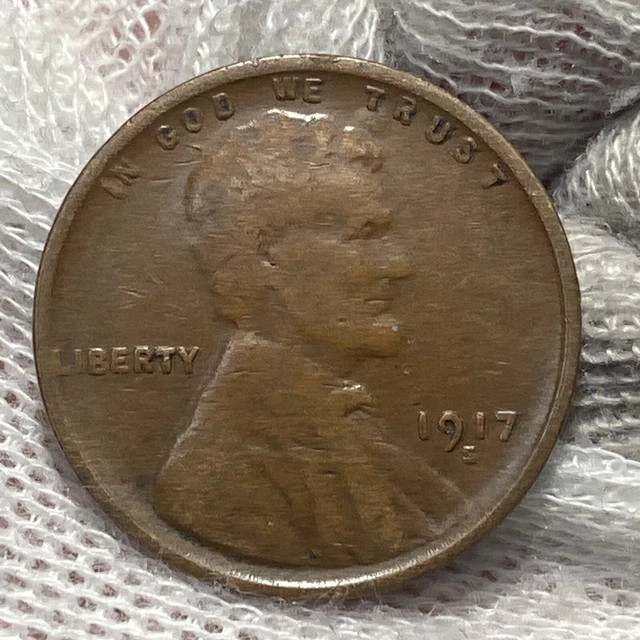 1917-S Lincoln Wheat Reverse Cent