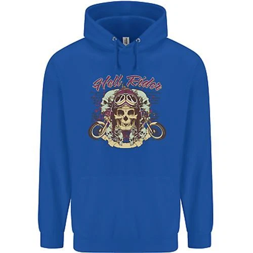 Felpa con cappuccio Hell Riders Moto Moto Biker Bambini Bambini 9