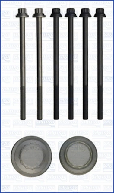 AJUSA 2x set viti testata cilindro 81050300/2x M11 per IMPREZA GC Station Wagon