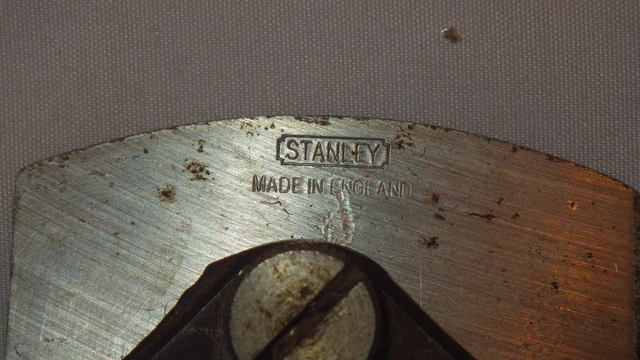 Vintage Stanley Flat Bottom No.51 Spoke Shave Made in England 2