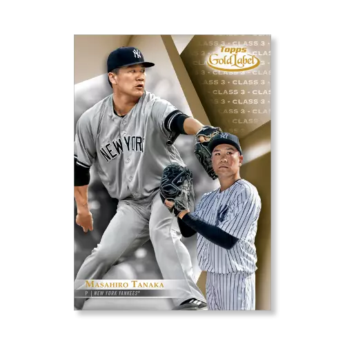 Masahiro Tanaka #68 Yankees Klasse 3 Versio # Ed / 10 Hergestellt 2018 Topps